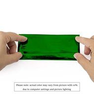 Foil Wrapper (Silver) - Pack of 100 Candy Bar Wrappers with Thick Paper Backing - Folds and Wraps Well - Best... N10