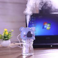 Dacawin USB Mini Cartoon Bottle Cap Humidifier Office Air Diffuser (Black) N6