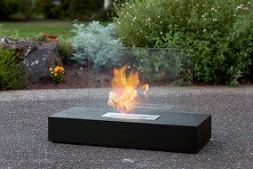 X-Large 31.5" Ventless Ethanol Alcohol Freestanding Fireplace - Tabletop Design Great for Indoor &amp; Outdoor Living... N2