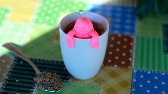 Manatee Loose Leaf Tea Infuser Gift Set of 2 Strainers for Herbal Weight Loss Tea and Mulling Spices Made from... N2