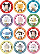 Cakeshop 12 x PRE-CUT Tsum Tsums Edible Cake Toppers - Premium Wafer Paper