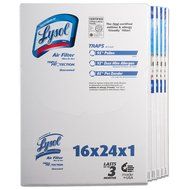 Lysol Triple Protection Furnace/AC Air Filter, 12" x 24" x 1", 2-Pack N74