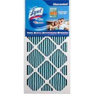 Lysol Triple Protection Furnace/AC Air Filter, 12" x 24" x 1", 2-Pack N77