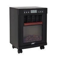 Best Choice Products Combo Fireplace Space Heater Air Purifier 3 In 1 Rolling Flames Stove 1500W Com N3