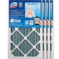 Lysol Triple Protection Furnace/AC Air Filter, 12" x 24" x 1", 2-Pack N81