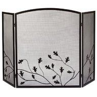 Panacea Oak Leaf Screen 32 " X 50 " X 6 " Colonial Brown