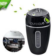 pureGLO Portable Mini USB Car Humidifier - 180ML Small Air Mist Purifier with Vehicle Mount - Travel Diffuser... N5