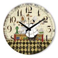 Wall Clock Modern Design Warranty 3 Years Cartoon Dining Hall Wall Decoration Watch Clock