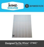 Winix 17WC Home Revolution Brand Replacement Air Purifier Filter; Fits P150 &amp; WAC9300, Compare Part # 114090 N3