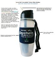 $averPak Single - Includes 1 Seychelle 28oz Flip Top Filter Bottle with the ADVANCED Filter N6