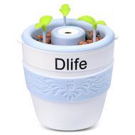 Dlife(TM) 235ML Portable Essential Oil Diffuser Ultrasonic Anion Potted Plant Diffusser/Humidifier 2 Mist Mode... N10