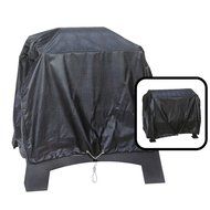Deluxe Outdoor Fireplace Cover Square All Weather Resistant PVC Heater Pit Grill