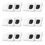 Acoustic Audio CS-I42S-6PR 150 Watt 4" 2-Way Home Theater In-Wall/Ceiling Speakers (6-Pair)