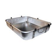 Winware Aluminum Roast Pan 18 Inch x 24 Inch x 4-1/2 Inch with Lugs