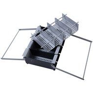 Giantex 4 Brick Paper Log Briquette Maker New Paper Fireplace Stove Fuel Firewood N3