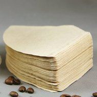 Coffee Paper Filters Yummy Sam&reg; Natural Paper Filters Kitchen Craft Unbleached for 1-4 Cup Moka Pot Keurig Home... N4