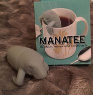Combo 3 Pack Manatea Mr. Mister Tea T Rex Dinosaur Silicone Loose Leaf Infusers Diffuse Tea or Coffee Bags for...