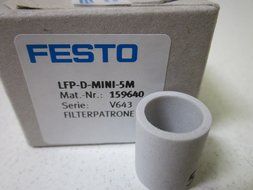 FESTO LFP-D-MINI-5M FILTER CARTRIDGE *NEW OUT OF A BOX*