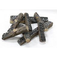 8 Piece Wood-like Ceramic Log Set N3