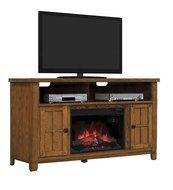 Dakota Media Console with Quartz Infrared Fireplace N2