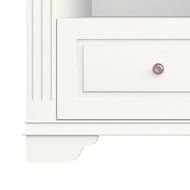 Argo Furniture Alessa Electric Fireplace, White N11
