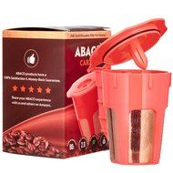 ABACO 24K Gold Reusable K-Carafe/K-Cup Coffee Filter(4-5 Cup) for Keurig 2.0 K200,K300,K400,K500 Series Brewers N2