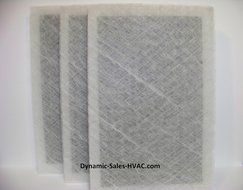 20x25 MicroPower Guard Air Cleaner Replacement Filters (3 Pack) White