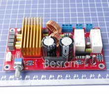 TDA8920 CLASS D relay speaker protection POWER AMPLIFIER 100W X2 Updated version