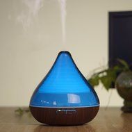 YJY 300mL Wood Grain Aromatherapy Essential Oil Diffuser, Magic Colorful LED Night Light, USB Silent Ultrasonic... N8