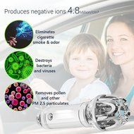 Ehonestbuy Nature Car Air Purifier / Car Ionizer / Mini Auto Car Gadget Pure Air Odor Cleaner &amp; Smoke Remover... N8