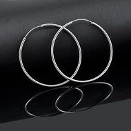 Fashion Women Silver Plated Hoop Dangle Earring Studs Jewelry N4