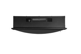 3G Plus 28" Electric Fireplace Insert Heater Resign Log Fuel Effect Adjustable Flame Brightness w/Remote--Black N2
