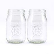 Hortense B. Hewitt Rustic Vines Drinking Jars, 16 oz