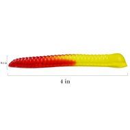 PREMIUM 2 PACK Gummy WORMS Mold Silicone &ndash; BONUS DROPPER &amp; RECIPE PDF &ndash; Patent Pending 40 Worm Candy Molds &ndash; BPA...