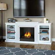 Real Flame Frederick Entertainment Center with Fireplace