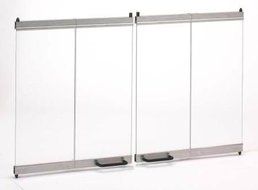 Platinum Bi-Fold Glass Doors for 36" Value Line Fireplaces