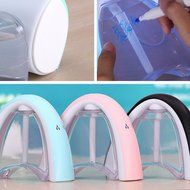 Rainbow Light Color Luminous Lamp Air Humidifier - Creative Message Board (Black) N5