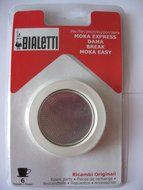 Packing 3 gaskets and 1 filter for aluminum coffee pot 1 cup N2