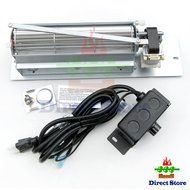 Direct store Parts Kit DN115 FK24 Replacement Fireplace Blower Fan KIT for Monessen, Vermont Castings, Majestic... N3