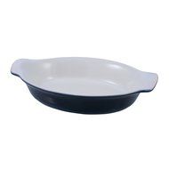 Swissmar Le Cordon Bleu Tendance Medium Oval Roasting Dish, 2.3 Quart, Jaune Yellow