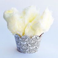 Paris Themed Cupcake Wrappers, Black and White Damask, Confetti Couture Party Supplies, 36 Wraps N2