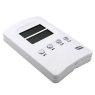 White New Humidity Digital LCD Indoor Outdoor Thermometer Hygrometer N4
