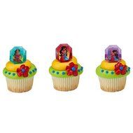 Elena of Avalor Noble Heart Cupcake Rings - 24 pc N2