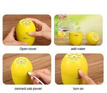 Skycoolwin Lemon Humidifier 30ml/h USB Portable Humidifier with LED light Air Purifier Mist Maker For Home Office... N3