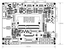 RP2416 Development Board S3C2416 w/ARM926EJ Core + 64MB DDR support 6410 &amp; 210