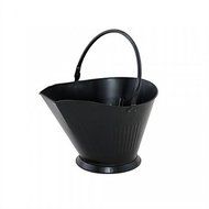 WoodEze 4071CA Black Fireplace Coal Hod Ash Bucket