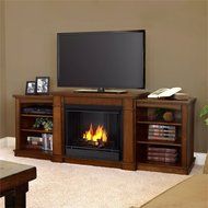 Real Flame Hawthorne Gel Fireplace - Burnished Oak N4