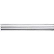 Napolean Fireplaces L36SS Contour Louvre Kit44; Upper and Lower - Brushed Stainless Steel