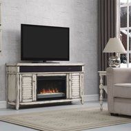 ClassicFlame Simmons Electric Fireplace Entertainment Center in Country White - 26MMS8529-T478 N2