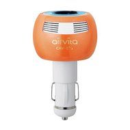 Airvita Upgraded Carvita 2s Air Cleaner Purifier Freshener Ionizer Absorb Odor for Automotive (Orange) N4